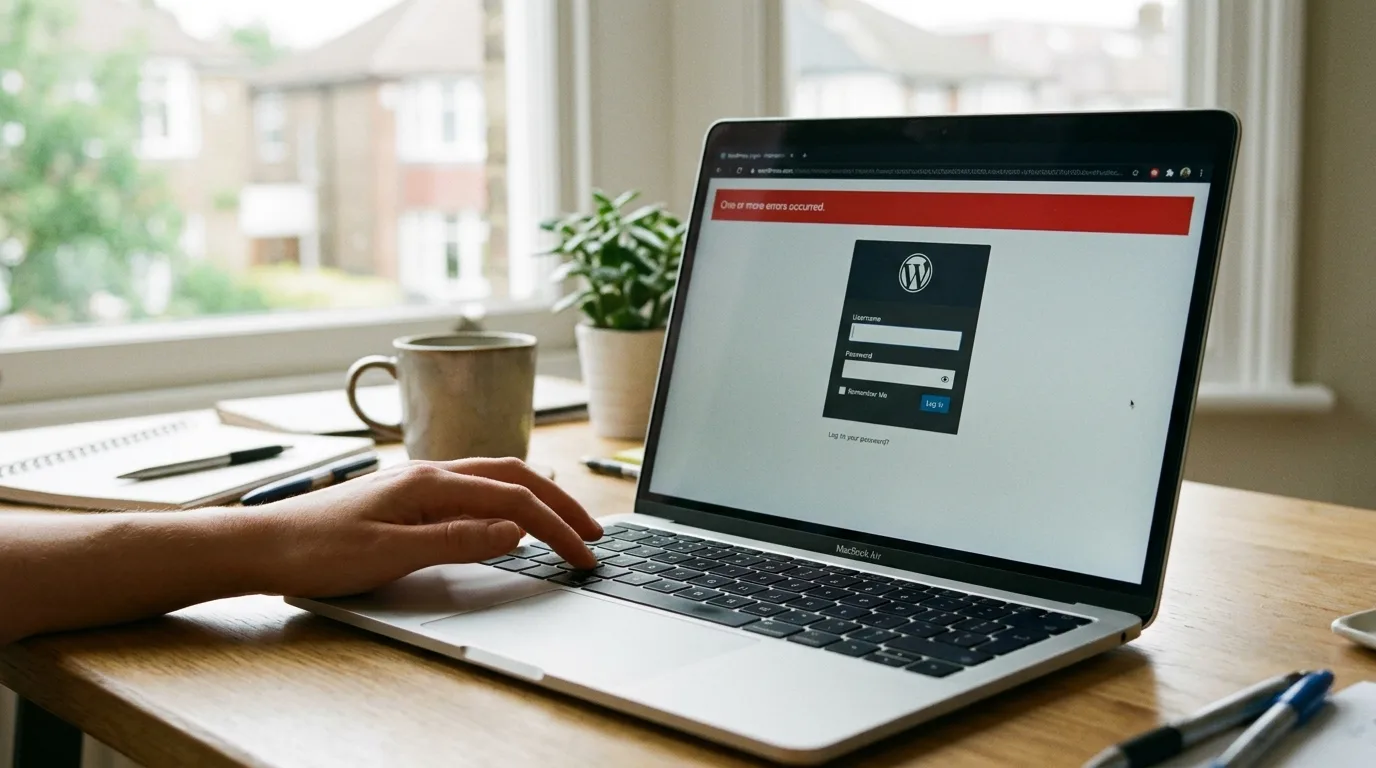Logging into WordPress recovery mode to deactivate the plugin that triggered the critical error